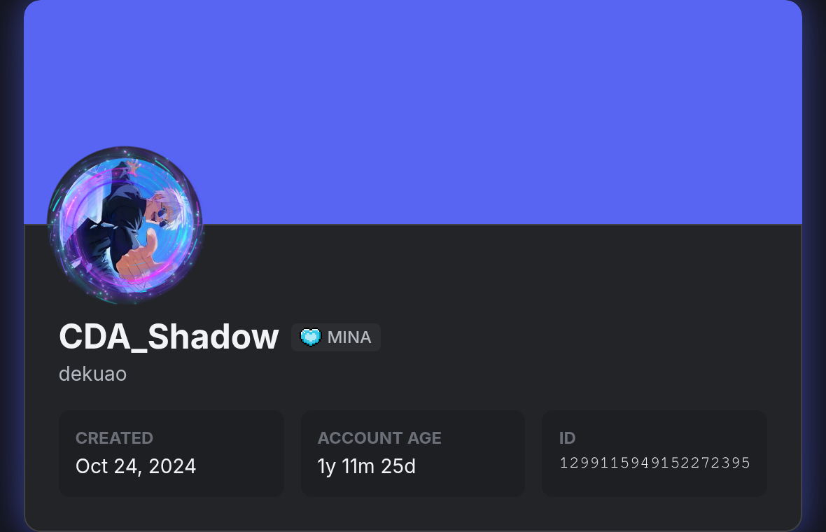 Shadow Distord CDA_Shadow — Discord.dog