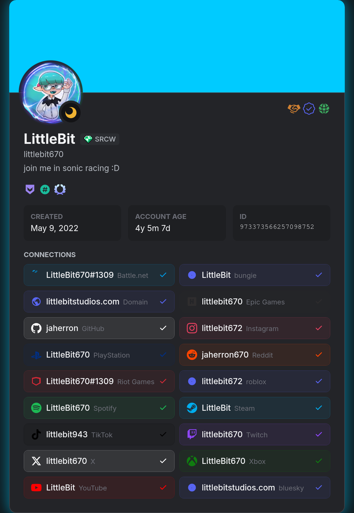 LittleBit — Discord.dog
