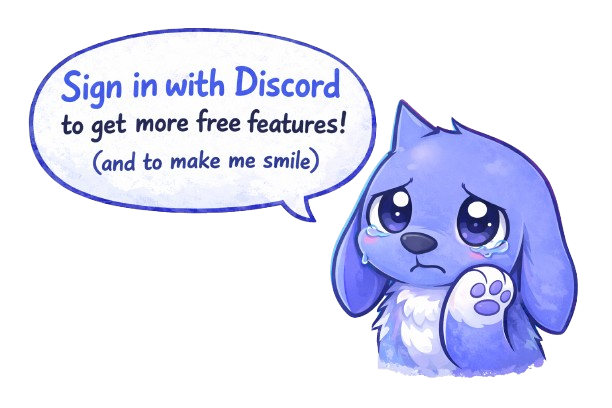 Is this your Discord profile? Sign in with Discord to get more free features!